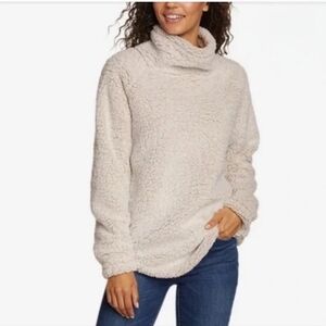 Like New! Eddie Bauer Fireside Cowl Neck Sweater Large